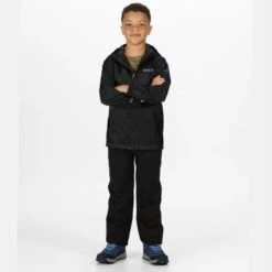 Regatta Pack It III Regenjas Junior Jas - Maat 164 - Unisex - Zwart -Bo Camp Goedkope Winkel 1200x1200 976