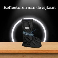 EASTWALL Cover Pro Schoenhoezen - Schoenovertrek Herbruikbaar - Bescherm Je Schoenen Tegen Water, Modder En Sneeuw - Universele Waterdichte Overschoenen - Schoenbeschermers - Anti-slip - Trekkoord Afsluiting - Zwart - Maat 43-44 -Bo Camp Goedkope Winkel 1200x1200 996