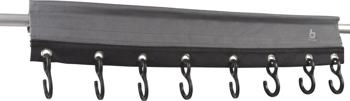 Bo-Camp - Tentkapstok - Luxe - Universeel - 8 Haaks - Grijs 2 Bo-Camp - Tentkapstok - Luxe - Universeel - 8 Haaks - Grijs - Afbeelding 2