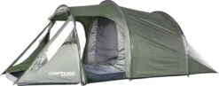 Capture Outdoor, 3-Man XXL Tent "Seikan XTR-3", Voor 3 XXL Personen, 215x400x155cm, DeLuxe Tent En Canvas, "Airflow System", … -Bo Camp Goedkope Winkel 1200x469 1