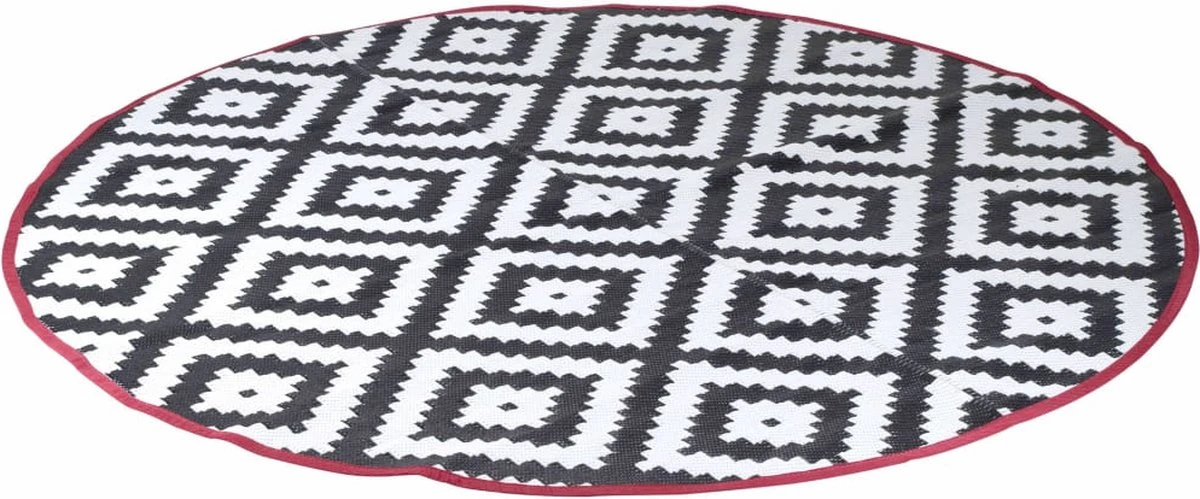 Bo-Camp Urban Outdoor - Buitenkleed - Rond - Ø 200 Cm 4 Bo-Camp Urban Outdoor - Buitenkleed - Rond - Ø 200 Cm - Afbeelding 4