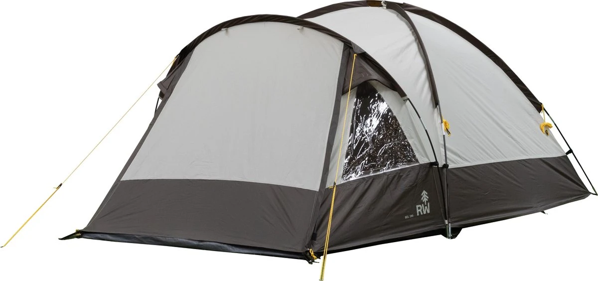 Redwood Bel 190 Trekking Koepel Tent - Grijs - 3 Persoons 2 Redwood Bel 190 Trekking Koepel Tent - Grijs - 3 Persoons - Afbeelding 2