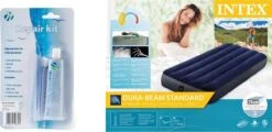 Intex Luchtbed - Classic Downy - Formaat: Cot - B76 X L191 X H25 Cm - 1 Pers. - Met Reparatieset -Bo Camp Goedkope Winkel 1200x581 13