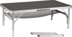 Bo-Camp Campingtafel - 100x60x70 - Grijs -Bo Camp Goedkope Winkel 1200x619