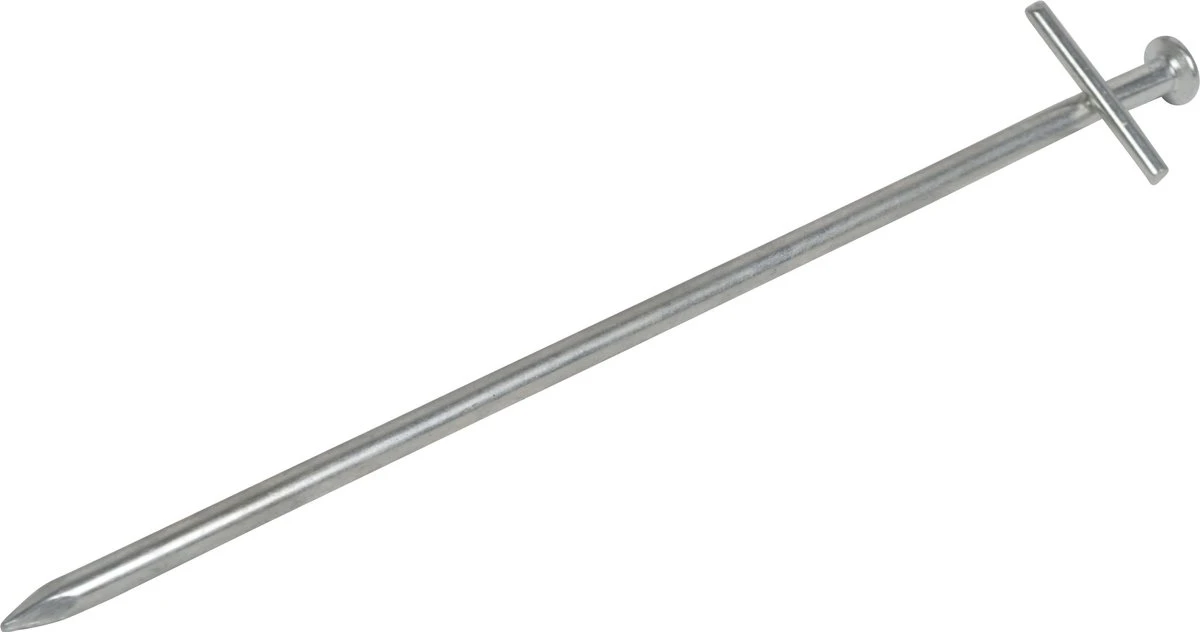 Bo-Camp Rotspen - Tarzan - 10 Stuks X 23 Cm - Gegalvaniseerd Staal 1 Bo-Camp Rotspen - Tarzan - 10 Stuks X 23 Cm - Gegalvaniseerd Staal