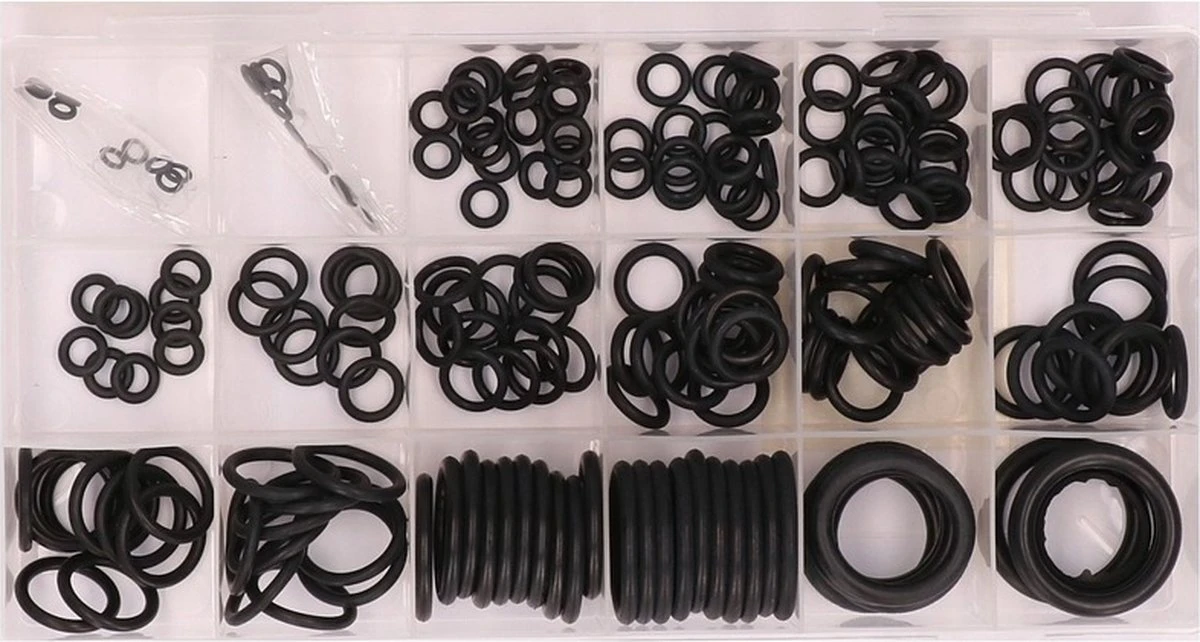 Benson O-ringen Set 450-delige Doos - Rubberen Ringetjes Set - Afsluitringetjes Set 3 Benson O-ringen Set 450-delige Doos - Rubberen Ringetjes Set - Afsluitringetjes Set - Afbeelding 3