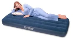 Intex Downy Twin Luchtbed - 1-persoons - 191x76x22 Cm -Bo Camp Goedkope Winkel 1200x669 2