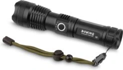 Zaklamp Led Oplaadbaar - Sterke 5000 MAh Batterij - 2000 Lumen - 5 Lichtmodi - USB - Zoom - 1 Jaar Garantie -Bo Camp Goedkope Winkel 1200x680 4