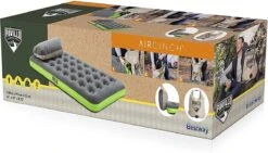 Bestway 1-Persoons Luchtbed Roll & Relax - 188 X 99 X 22 CM - Incl. 3-in-1 Reistas, Kussen En Handpomp - Binnen 50 Sec Opgeblazen - Binnen- En Buitengebruik 22 Bestway 1-Persoons Luchtbed Roll & Relax - 188 X 99 X 22 CM - Incl. 3-in-1 Reistas, Kussen En Handpomp - Binnen 50 Sec Opgeblazen - Binnen- En Buitengebruik -Bo Camp Goedkope Winkel 1200x686