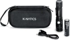 K-NATICS LITE Militaire LED Zaklamp - 1500 Lumen - 2200mAh Batterij - Zoomfunctie - 2 Jaar Garantie! -Bo Camp Goedkope Winkel 1200x692 3