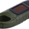 Dynamo En Solar LED Zaklamp Met Clip - Oplaadbare Flashlight - Op Zonne- Energie Gedreven - Met Hand Gedreven Dynamo Oplaad Functie - Handmatig Aangedreven Oplaad Lamp - Geschikt Voor Kamperen, Outdoor Activiteiten, Noodpakket - Groen