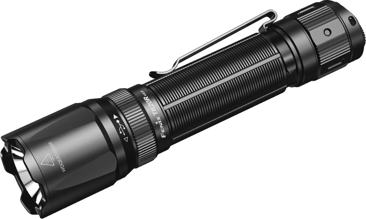 Fenix TK20R V2.0 Zaklamp FETK20R Oplaadbare Tactische Zaklamp, 3000 Lumen, Aluminium 2 Fenix TK20R V2.0 Zaklamp FETK20R Oplaadbare Tactische Zaklamp, 3000 Lumen, Aluminium - Afbeelding 2