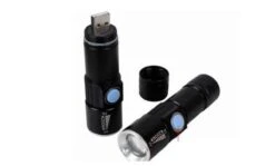 Creartix - Oplaadbare USB LED-zaklamp - Herlaadbare Flashlight Waterproof - 800 Lumen - Met Zoom - Waterbestendig - Zwart 17 Creartix - Oplaadbare USB LED-zaklamp - Herlaadbare Flashlight Waterproof - 800 Lumen - Met Zoom - Waterbestendig - Zwart -Bo Camp Goedkope Winkel 1200x724 3