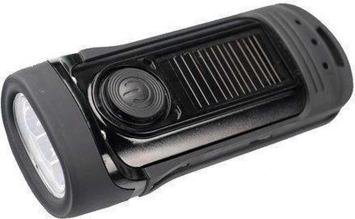 POWERplus Barracuda Solar En Dynamo Waterproof Oplaadbare LED Zaklamp | Waterproof Tot 2 Meter 12 POWERplus Barracuda Solar En Dynamo Waterproof Oplaadbare LED Zaklamp | Waterproof Tot 2 Meter - Afbeelding 12