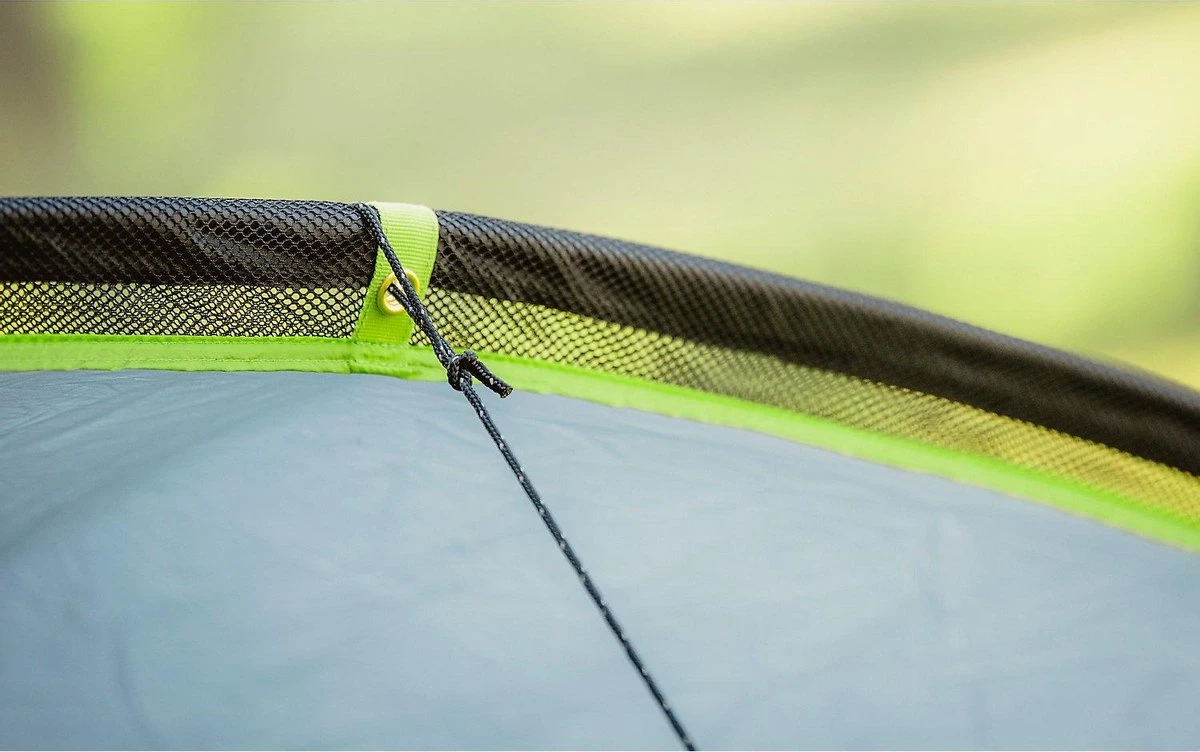 Coleman Vail 4L Tunneltent - Familie Tent - 4-Persoons - Grijs/Groen 3 Coleman Vail 4L Tunneltent - Familie Tent - 4-Persoons - Grijs/Groen - Afbeelding 3