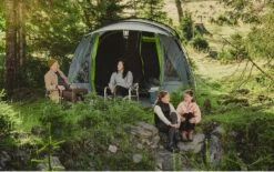 Coleman Vail 4 Tunneltent - Familie Tent - 4-Persoons - Grijs/Groen -Bo Camp Goedkope Winkel 1200x754 3