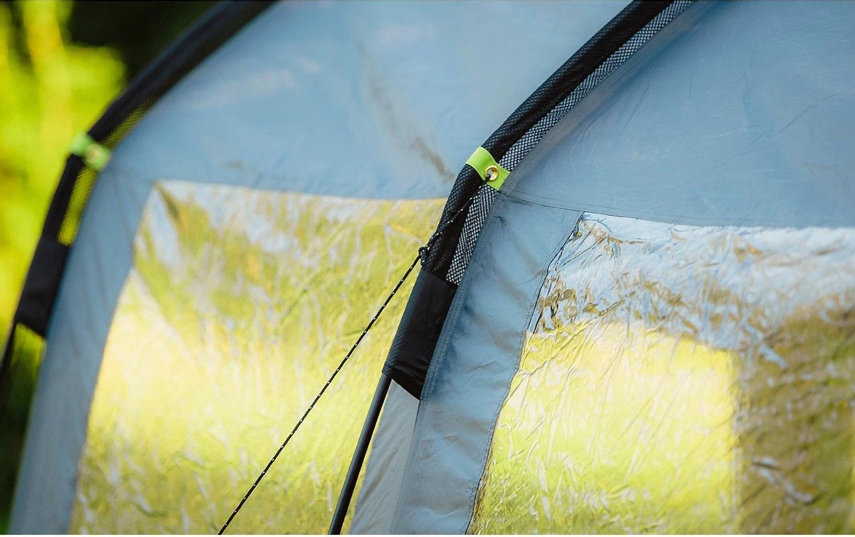 Coleman Vail 4L Tunneltent - Familie Tent - 4-Persoons - Grijs/Groen 11 Coleman Vail 4L Tunneltent - Familie Tent - 4-Persoons - Grijs/Groen - Afbeelding 11