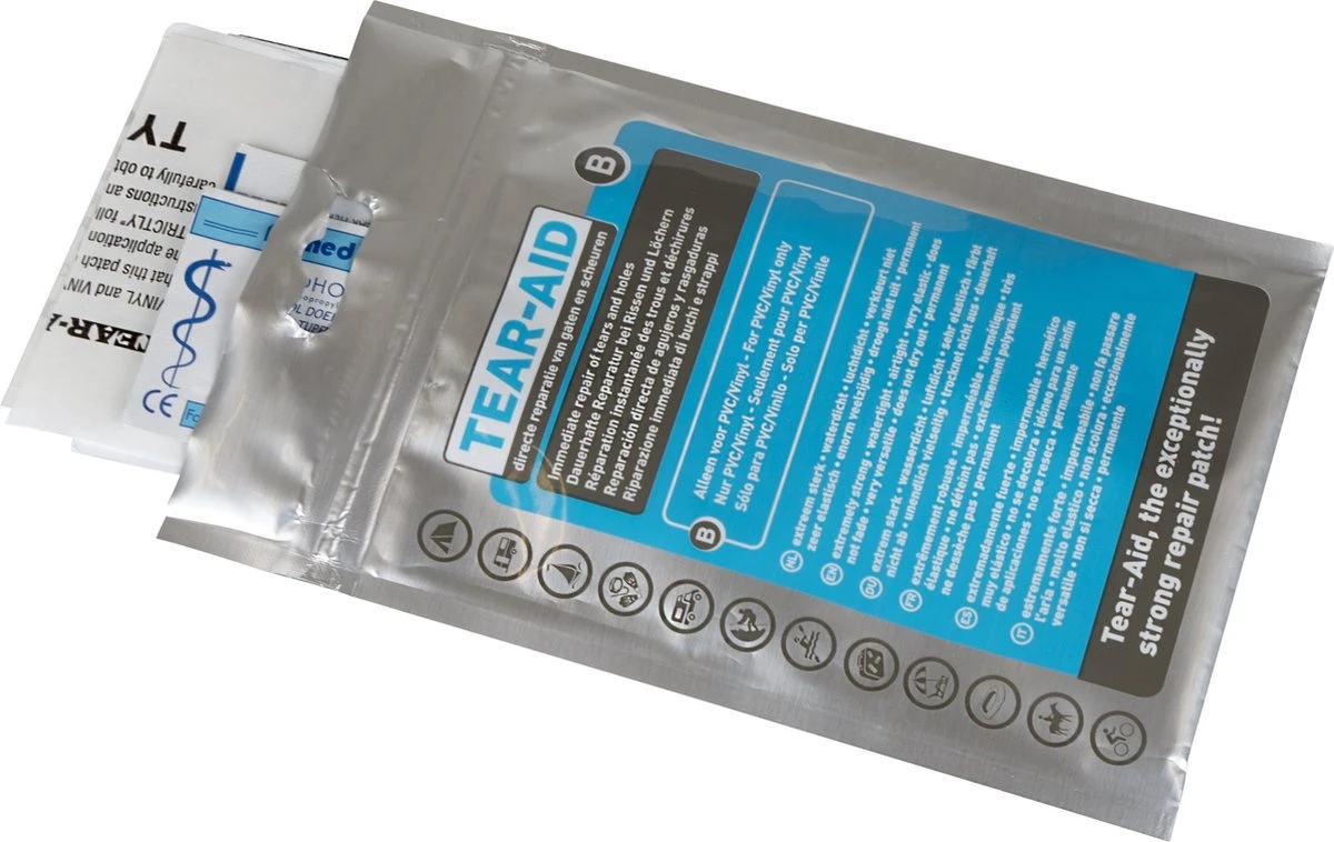 Tear-Aid - Reparatiemiddel - Type B - Standaard Set 3 Tear-Aid - Reparatiemiddel - Type B - Standaard Set - Afbeelding 3