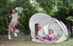 Deryan Luxe Pop Up Strandtent XXL - Anti-UV 50+ - Zilver 30 Deryan Luxe Pop Up Strandtent XXL - Anti-UV 50+ - Zilver -Bo Camp Goedkope Winkel 1200x765 2