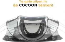 Deryan Luxe Pop-up Reisklamboe - Lichtgewicht 2 Persoons Klamboe – Geimpregneerd - Slaapcompartiment Voor Tent - Binnentent -Bo Camp Goedkope Winkel 1200x779