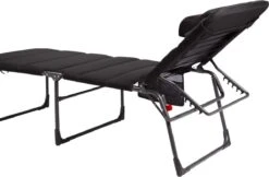 Crespo- Ligbed - AP-363 XL Air-Deluxe - Zwart (80) -Bo Camp Goedkope Winkel 1200x785