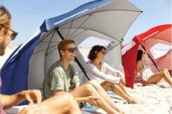 Sport-Brella - Premiere Strandtent - Windscherm - Tochtscherm - Tochtscherm - Stormparaplu - Zonnescherml - Blauw -Bo Camp Goedkope Winkel 1200x795 9