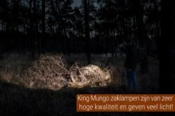 LED Zaklamp - 2000 MAh Oplaadbare Militaire Zaklamp - Zeer Fel - Zwart King Mungo -Bo Camp Goedkope Winkel 1200x799 102