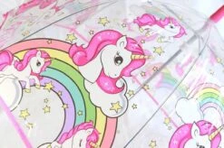 Kids Licensing Paraplu Unicorn + Rugzak Meisjes | Doorzichtige Koepelparaplu Ø70cm Kind | Eenhoorn Gymtas US01 -Bo Camp Goedkope Winkel 1200x799 83