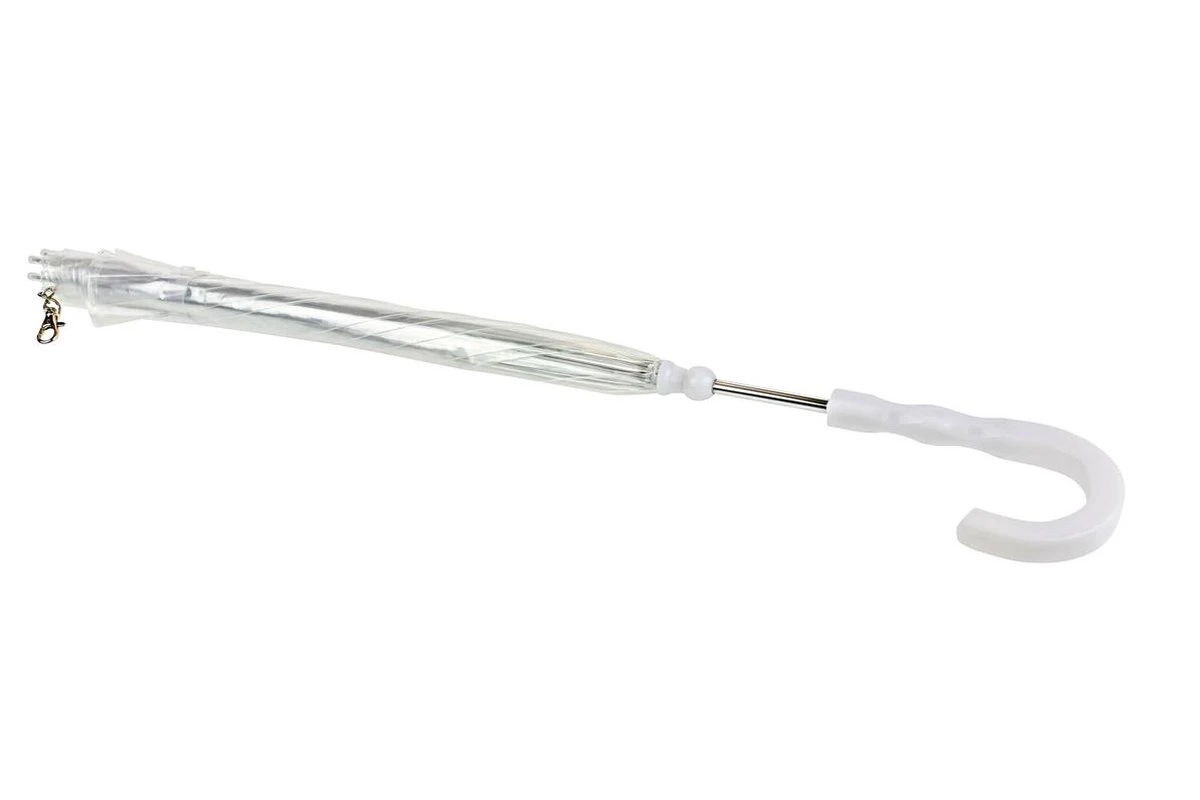 United Entertainment - Honden Paraplu - Wit 6 United Entertainment - Honden Paraplu - Wit - Afbeelding 6