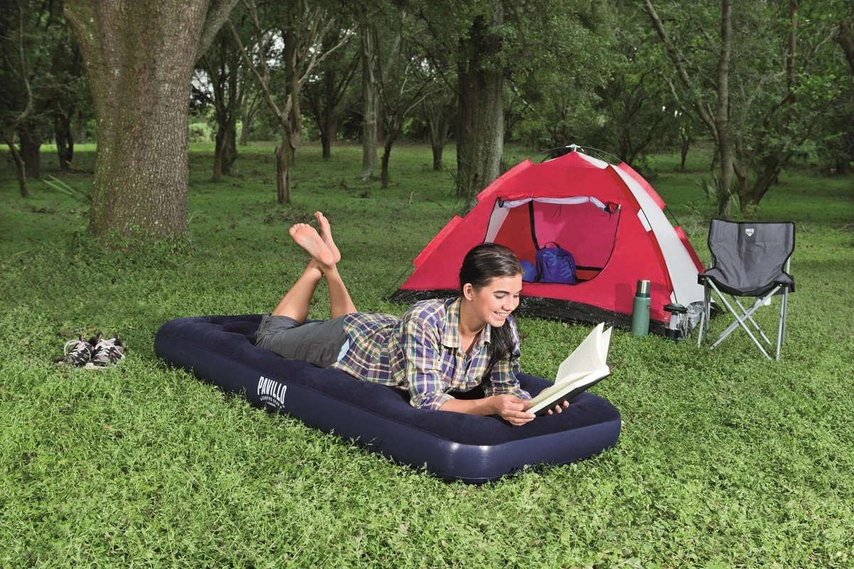 Pavillo 1-Persoons Luchtbed - 185 X 76 Cm - Dikte 22 Cm 14 Pavillo 1-Persoons Luchtbed - 185 X 76 Cm - Dikte 22 Cm - Afbeelding 14