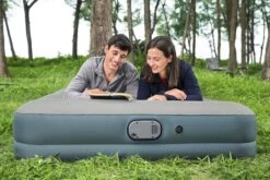 Bestway Luchtbed - 2 Personen - PVC/Polyester - Ingebouwde Oplaadbare Pomp - Fortech™ Materiaal - I-Beam Constructie - Ingebouwd Kussen -Bo Camp Goedkope Winkel 1200x800 200