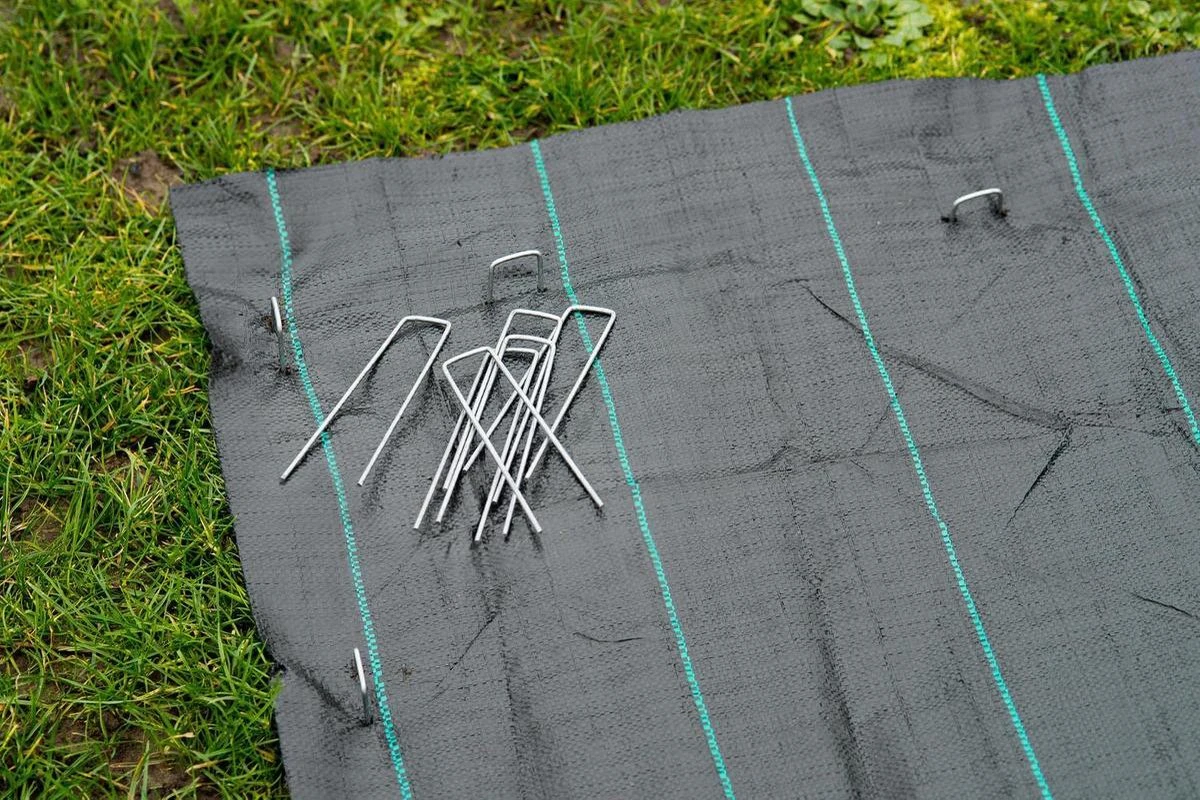 Nature - Gronddoekpennen (10 St.) - 14x3cm - Metaal 3 Nature - Gronddoekpennen (10 St.) - 14x3cm - Metaal - Afbeelding 3