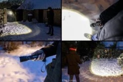 Led Zaklamp - Zeer Fel 2000 Lumen - Inclusief 4 AA Batterijen - King Mungo Zaklampen -Bo Camp Goedkope Winkel 1200x800 252