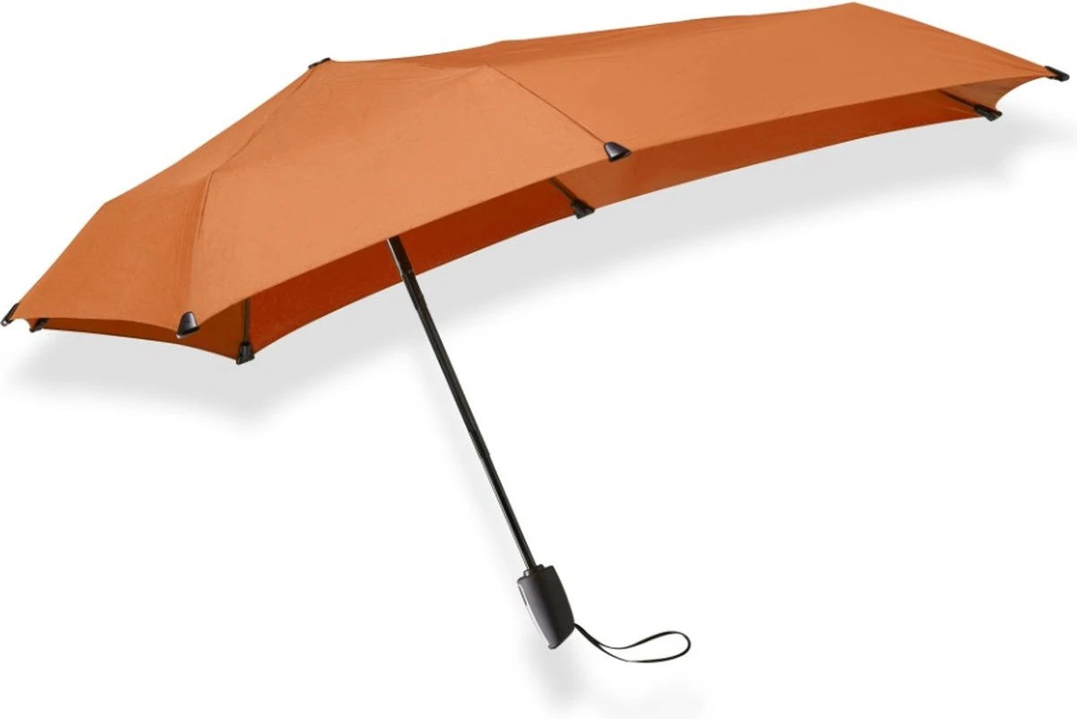 Senz Mini Automatic Foldable Paraplu Black Reflective 11 Senz Mini Automatic Foldable Paraplu Black Reflective - Afbeelding 11