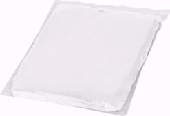 Merkloos 20x Wegwerp Regenponcho Transparant - Wegwerp Poncho Voor Volwassenen