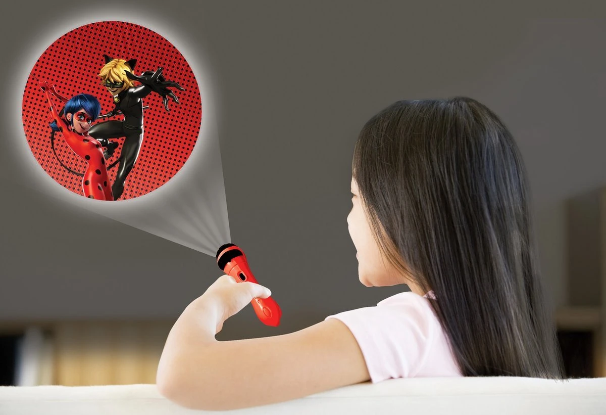 Miraculous Ladybug Verhalen Projector Met Zaklamp 2 Miraculous Ladybug Verhalen Projector Met Zaklamp - Afbeelding 2