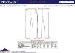 Portwest Regenpak 2 Delig Donker Blauw Maat XL -Bo Camp Goedkope Winkel 1200x846 3