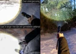 Led Zaklamp - Zeer Fel 2000 Lumen - Inclusief 4 AA Batterijen - King Mungo Zaklampen -Bo Camp Goedkope Winkel 1200x848 5