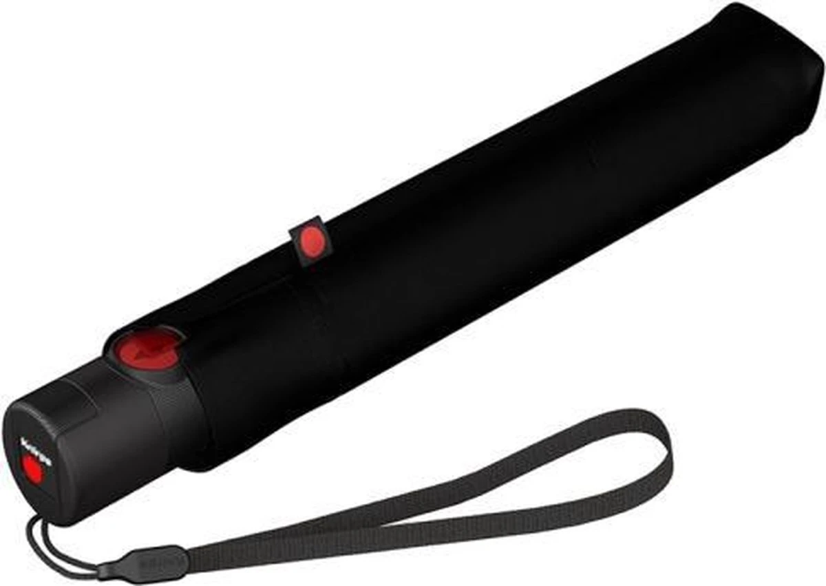 Knirps Paraplu Opvouwbaar En Automatisch - Ultra Series - Zwart 6 Knirps Paraplu Opvouwbaar En Automatisch - Ultra Series - Zwart - Afbeelding 6