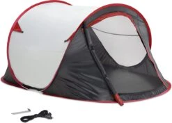 JEMIDI Tweepersoons Pop-up Tent - Opgooitent, Werptent Voor 2 Personen - Ideaal Als Festivaltent Of Kampeertent - Verschillende Kleuren -Bo Camp Goedkope Winkel 1200x858 2