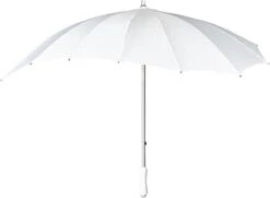 Impliva - Hartvormige Paraplu - UV-Bescherming - Ø 84 Cm - Wit -Bo Camp Goedkope Winkel 1200x877 5