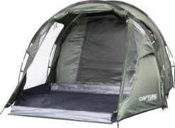 Capture Outdoor, 3-Man XXL Tent "Seikan XTR-3", Voor 3 XXL Personen, 215x400x155cm, DeLuxe Tent En Canvas, "Airflow System", … -Bo Camp Goedkope Winkel 1200x878 1