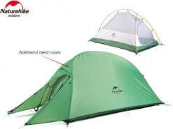 Cloud Up 1 Upgraded - Naturehike® - 1 Persoons Tent - Lichtgewicht Tent - Incl. Grondzeil - 210T 3000mm - Outdoor - Waterdicht - Hiking & Wandelen -Bo Camp Goedkope Winkel 1200x897 2