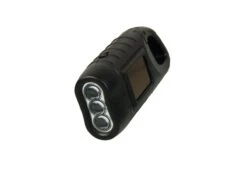 POWERplus Seahorse Dynamo En Solar Oplaadbare 3 LED Zaklamp Met Karabijnhaak | Kleur:zwart | Amorphous Zonnecel -Bo Camp Goedkope Winkel 1200x900 59