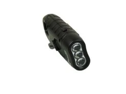 POWERplus Seahorse Dynamo En Solar Oplaadbare 3 LED Zaklamp Met Karabijnhaak | Kleur:zwart | Amorphous Zonnecel -Bo Camp Goedkope Winkel 1200x900 61