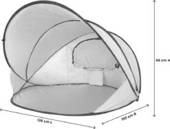 Deryan Luxe Pop Up Strandtent XXL - Anti-UV 50+ - Zilver 35 Deryan Luxe Pop Up Strandtent XXL - Anti-UV 50+ - Zilver -Bo Camp Goedkope Winkel 1200x907 1