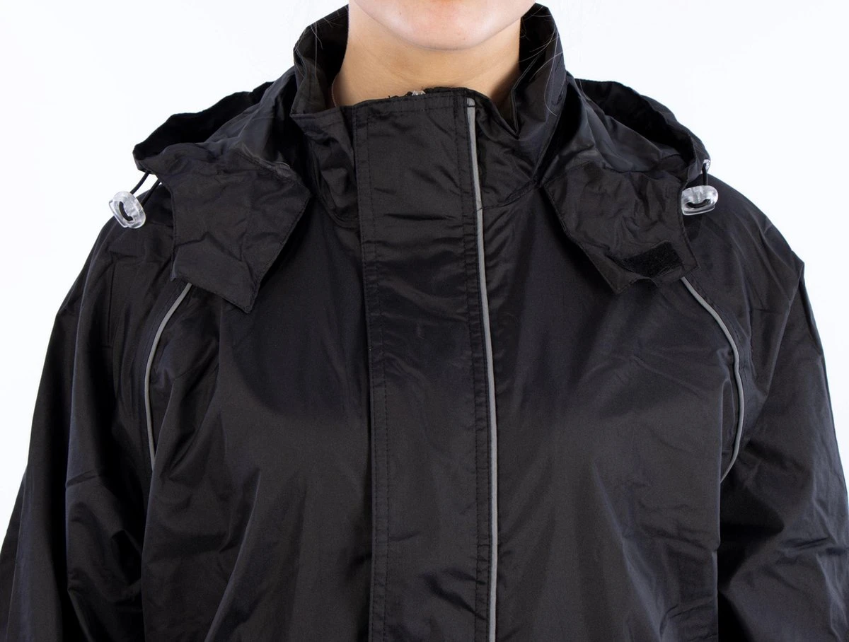 Ralka Regenpak - Comfort - Zwart/Antraciet - XL 4 Ralka Regenpak - Comfort - Zwart/Antraciet - XL - Afbeelding 4