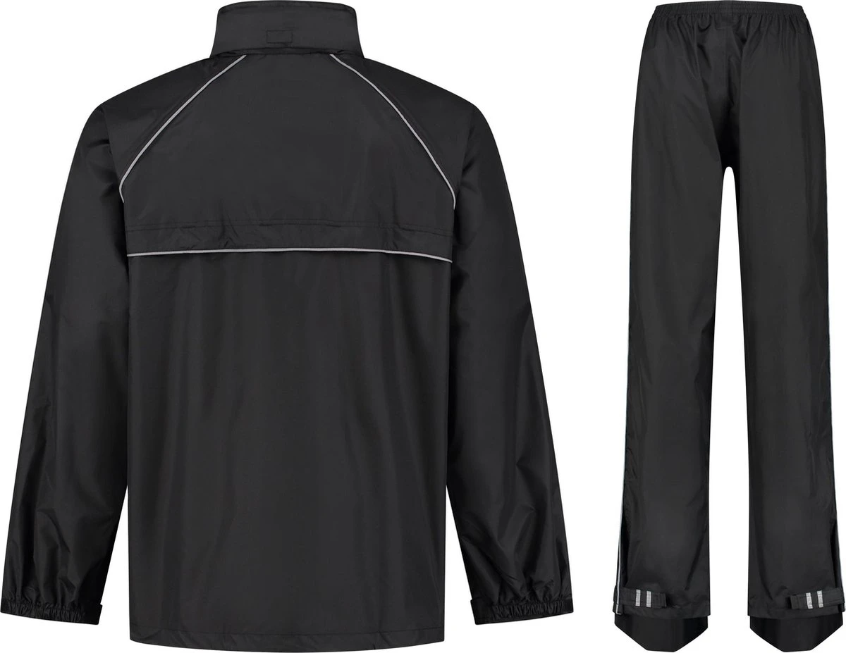 Ralka Regenpak - Comfort - Zwart/Antraciet - XL 7 Ralka Regenpak - Comfort - Zwart/Antraciet - XL - Afbeelding 7