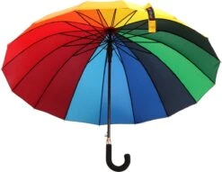 Biggdesign Moods Up Regenboog Paraplu - Windbestendig - Lichte Design - Voor Heren En Dames - Ø110 Cm -Bo Camp Goedkope Winkel 1200x930 3