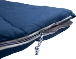 NOMAD® Brisbane Slaapzak | 205x80cm Blauw | Lichtgewicht & Kwalitatief | Dekenmodel Slaapzak | Incl Hoes -Bo Camp Goedkope Winkel 1200x932